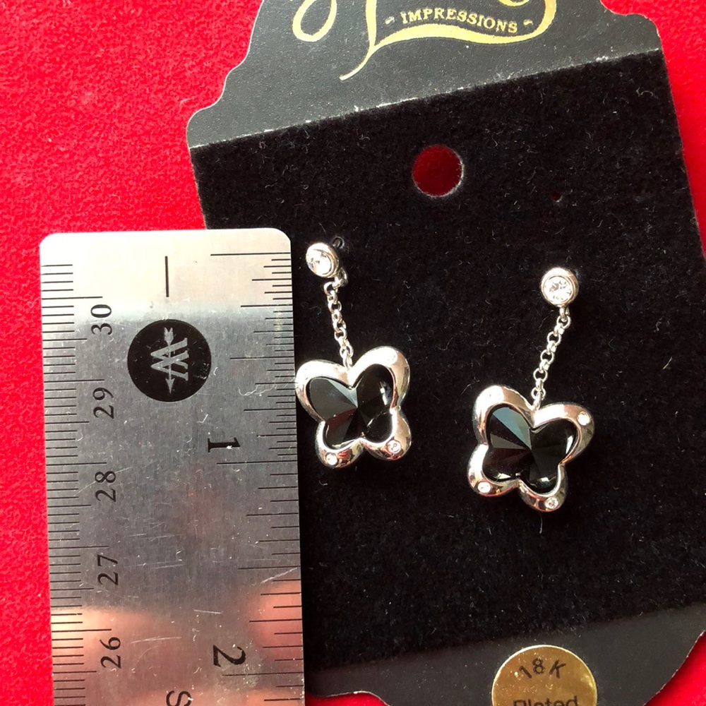 Zircon earrings - Picture 2 of 2